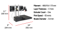 Printrbot Simple Metal 3D Printer Assembled in Black