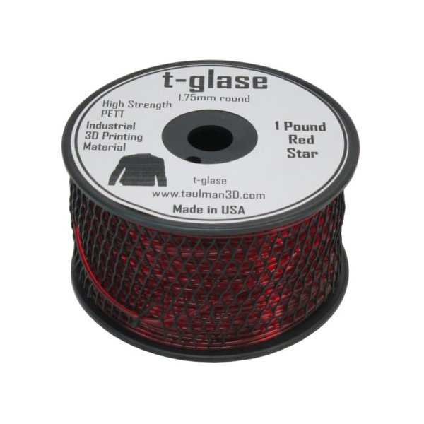 Taulman T-Glase Filament in Red